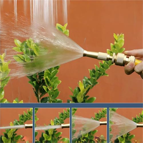 1pcs Adjustable High Pressure Water Gun, Multi-Pattern Spray Nozzle for Garden & Car Wash(COLORLESS) - Image 5