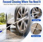 High Pressure Washer Wand for Garden Hose, Hydro Jet Water Hose Nozzle - Image 4