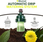 Blumat Irrigation System for 8 Plants w/Pressure Reducer | Automatic Drip Irrigation Kit | No Electricity, No Batteries Required | Garden, Patio, Hanging Baskets, Raised Bed, Greenhouse - Image 3