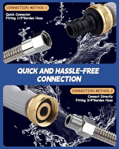 2026 Upgraded Jet Nozzle Power Washer for Garden Hose - Image 3