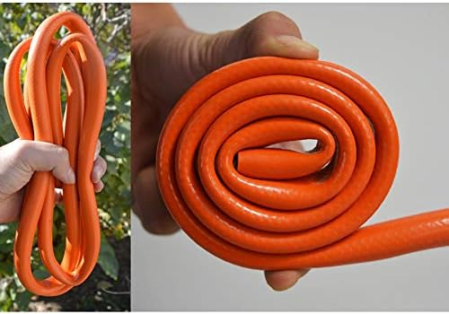 Garden Hoses Water Pipe with 2 Connectors PVC Rubber Sun Protection and Cold Resistance Multifunctional Household Water Hosepipe (Size : 15m) - Image 4