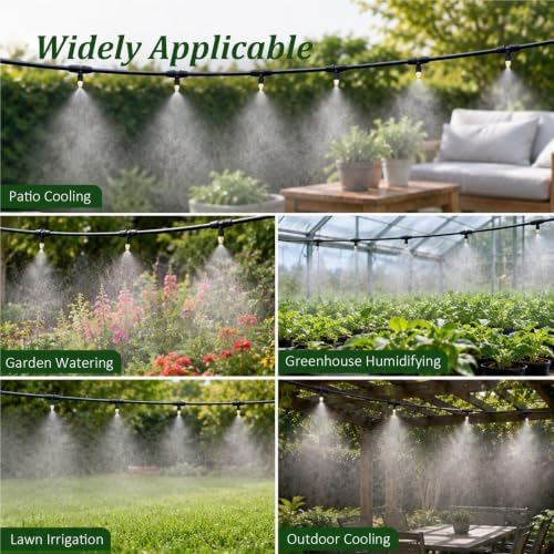 Automatic Misting System for Cooling Pets, Custom Hose Length - Image 7