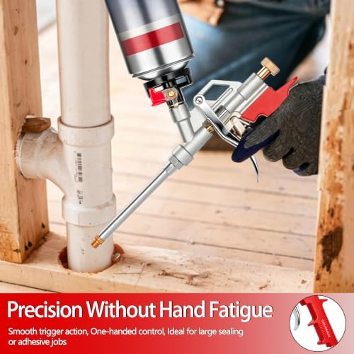 2 Pack Professional Foam Dispensing Gun,with 10 nozzles - Image 7