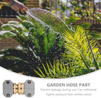 3 Sets Garden Hose Repair Kit with Hose Connectors Accessory Rustproof Withstand Higher Pressure for Outdoor Watering and Garden Use - Image 3