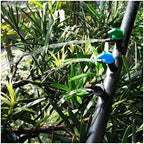 Garden Drip Irrigation System Accessories Garden 4L 8L 16L Dripper Agricultural Lawn Drip Irrigation Dripper Nursery Vegetable Watering Tree Water Spike 10 Pieces (Color : Blue) - Image 5
