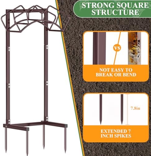 Qatsrin Super Stable Garden Hose Holder, Water Hose Reel holds 160ft Bronze - Image 4