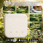 Netro Spark 8 Zone Smart Sprinkler Controller ‌Touch Buttons WiFi App-Based - Image 2