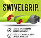 Flexzilla Garden Hose with SwivelGrip, 5/8 in. x 50 ft., Lightweight All-Weather Water Hose, Durable and Flexible, Leak-Free Connections - Image 4