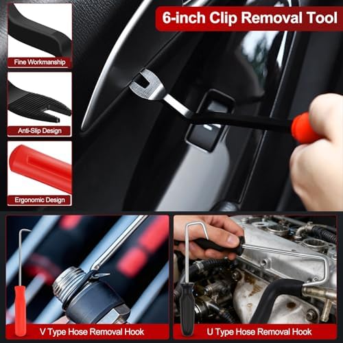 13 PCS Hose Clamp Pliers Set for Coolant Radiator Heater/Water Hose - Image 6