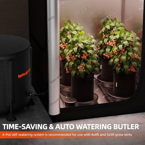 Spider Farmer 4 Pot Gravity-Fed Self Watering System, Automatic Watering - Image 5