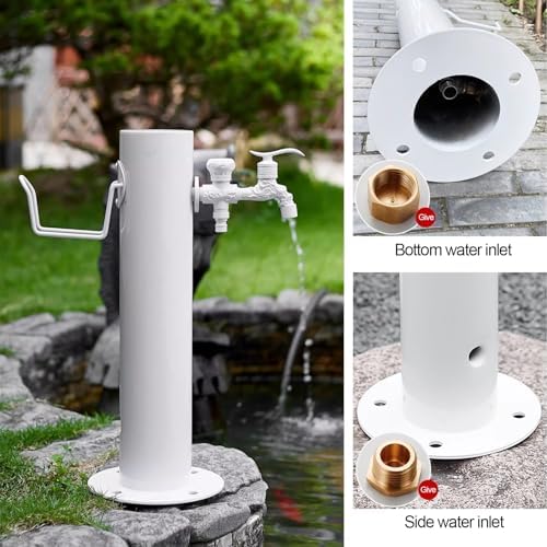 Outdoor Faucet Stainless Steel Garden Water Column Anti-Freeze, 50cm High for Villa Courtyard and Home Water Pipe - Image 4
