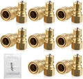 Vinsot 6 Set 2 Set 1/4" Quick Disconnect Coupler Valve for Carpet Cleaning by Vinsot