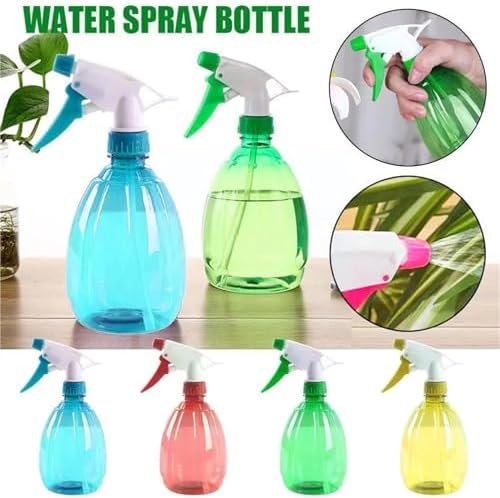 KeuLen Empty Spray Bottle,500ml Water Garden Plants Watering Household Irrigation Flower Can Sprayer Supplies Gardening(Green) - Image 5