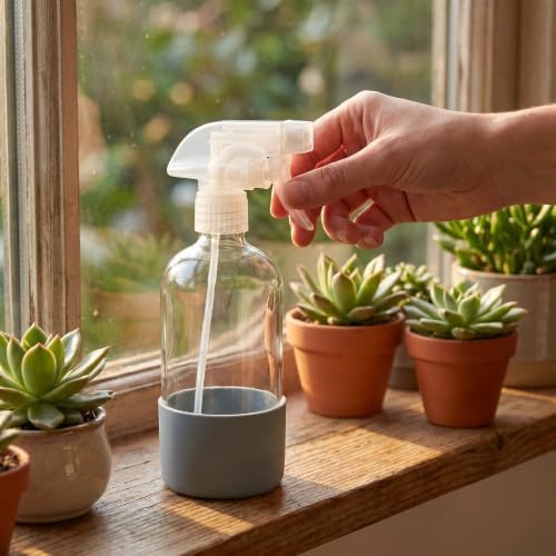 2pcs Glass Plant Watering Bottle with Adjustable Nozzle 500ml - Image 6