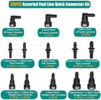 Fuel Line Quick Connect Fittings, 30pcs Fuel Line Repair Kit, 13 Size - Image 2