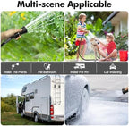 SPECILITE 5/8" Garden Rubber Hose 100 ft with High Flow Nozzle - Image 7