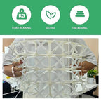 RooTrimmer 5 Pack Planting Pots Moving Trays for 3 inch(2.7 inch for Exact) Square Nursery Pots, 24 Cell Pots Carrier Holders(White) - Image 5