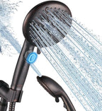 Cobbe 9 Spray Modes Handheld Shower Head, Water-Saving, ORB by Cobbe