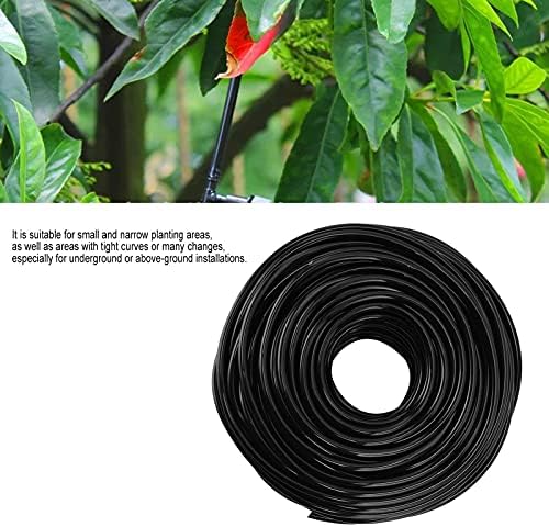 Drip Irrigation Supply Tubing, 164Ft Drip Irrigation Emitters, Multi Purpose Distribution Tubing for Gardens, Flower Beds, Lawns - Image 2