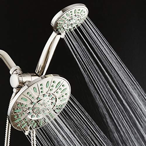 AquaDance Antimicrobial High Pressure 7" Rain & Handheld Shower Head Combo - Image 3