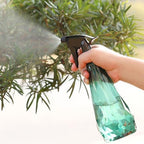 600ml Sprayer Bottle Plant Flower Watering Cans Manual Mist Water Spray Pot Household Garden Irrigation Tools 1pc(Gray) - Image 3