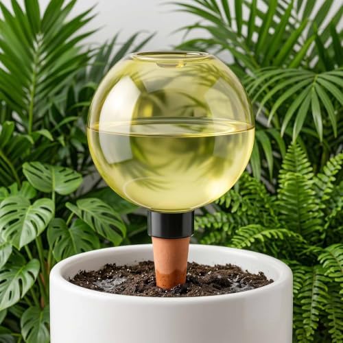 Automatic Plant Watering Globes 500ML Top Fill Drip Irrigation for Indoor - Image 3