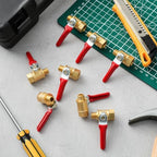 Lasnten 12 Pcs 1/8 Inch Heavy Duty Brass Npt Ball Valve Shut off Switch - Image 2