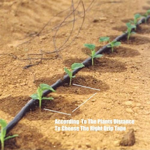 16mm 1-Hole Drip Irrigation Hose 1pcs, for Fruit Tee Greenhouse Irrigation Drip Tape Micro Irrigation System Streamline Seepage Pipe (Color : Space 200mm, Size : 50meters (164ft)) - Image 3