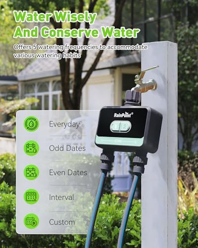 RainPoint WiFi Water Timer for Garden Hose,Blue - Image 4