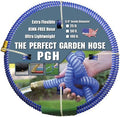 Tuff-Guard - 001-0106-0600 The Perfect Garden Hose, Kink Proof Garden Hose Assembly, Blue, 5/8" Male x Female GHT Connection, 5/8" ID, 50 Foot Length by JGB+Enterprises