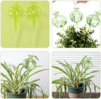 balacoo 6pcs Hanging Pots for Plants Outdoor Self Watering Planter Insert Solar-Powered Plant Watering Device Practical Globe - Image 3