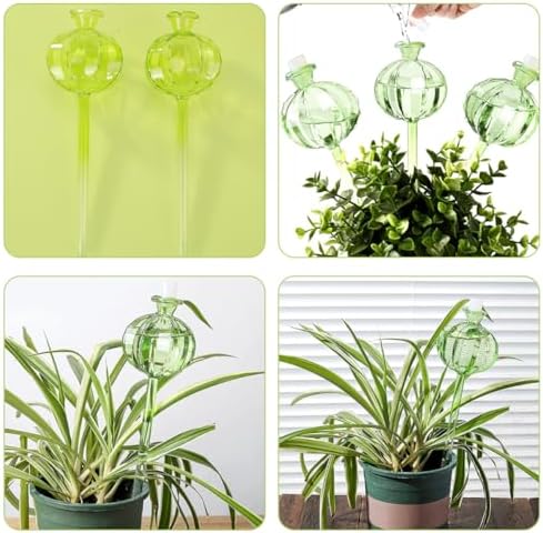 balacoo 6pcs Hanging Pots for Plants Outdoor Self Watering Planter Insert Solar-Powered Plant Watering Device Practical Globe - Image 3