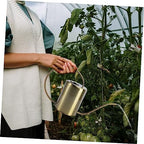Stainless Steel Watering Can 2000ml Long Spout for Gardening - Image 6