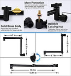 G-Promise All Metal 10 Inches Rainfall Shower Head with Handheld Combo - Image 4
