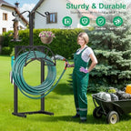 TomCare Garden Hose Holder, 4 Spikes Hose Stand for 160FT Outdoor Hose - Image 4