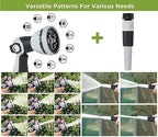 Tuyeho Heavy-Duty Automatic Retractable Garden Hose Reel 90FT Wall Mount - Image 4