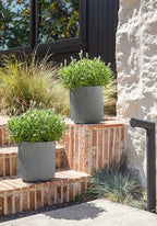 Veradek Demi Series Planter - Large Round Outdoor Planter - Image 4