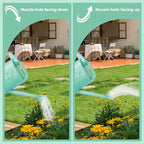 2 Gallon Watering Can for Indoor Plants, Garden Watering Cans for Outdoor Plant House Flower, Modern Plant Watering Can Large Long Spout with Sprinkler Head - Image 6