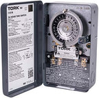 NSI TORK 1101B SPST 40A 120V 24-Hour Mechanical Dial Timer by Global+Electrical+Supply