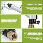 Maxcheck 1-1/2" Agriculture Farm Irrigation Sprinkler Spray Gun Heads - Image 4