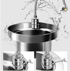304 Stainless Steel Float Valve, 1/2" 3/4" 1" Auto Shut Off Mini Float Valve+Fixing Clamp, Stainless Steel Fully Automatic Water Level Control Float Valve, With Narrow Edge Clamp (Size : 1/2 inch) - Image 6