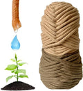 Plant Self-Watering Wick Cord, 1/5 inch (5mm), Black String Rope for Drip Irrigation, 15-30 Days 120 feet (Brown) by Unknown
