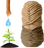 Plant Self-Watering Wick Cord, 1/5 inch (5mm), Black String Rope for Drip Irrigation, 15-30 Days 120 feet (Brown) by Unknown