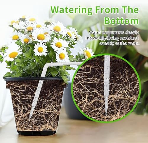 Plant Watering Devices, 20 Potted Indoor Houseplants Support, Plant Watering Devices, Auto Drip Irrigation Kit Programmable Water Timer - Image 6