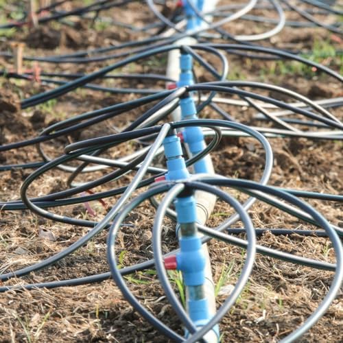 Frienda 1640 Feet 1/4 Inch Drip Irrigation Tubing Irrigation Hose Irrigation Drip Line Watering Drip Automatic Irrigation Equipment Set for Garden Irrigation System Flower Patio Lawn - Image 5