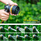 FANHAO Metal Thumb Control Garden Hose Nozzle Heavy Duty, 10 Spray Patterns - Image 5