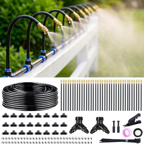 Thiswing 200FT 360° Adjustable Irrigation System for Garden by Thiswing