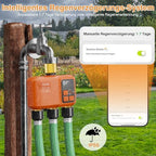 WiFi Sprinkler Timer 3 Zone, Smart Water Timer with Brass Inlet & Outlet - Image 5