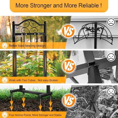 Water Hose Holder For Outside, Freestanding Garden Hose Organizer - Image 3