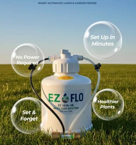 EZ‑FLO 3/4‑Gallon Fertilizer Injector for Constant Pressure Faucet or On/Off | Hose Bib & Drip Connection System | Up to 16,000 sq ft Coverage | Adjustable Micro‑Dosing | 3/4″ GHT Connector - Image 2